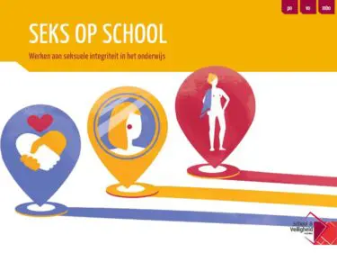 De cover van seksuele integriteit op school. School en Veiligheid