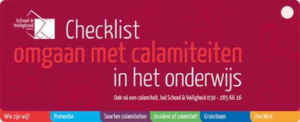 Omgaan met calamiteiten op school