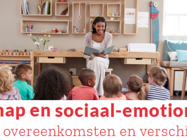 In dit klaslokaal is een groep kinderen bezig met activiteiten die het burgerschap en SEL promoten. School en Veiligheid